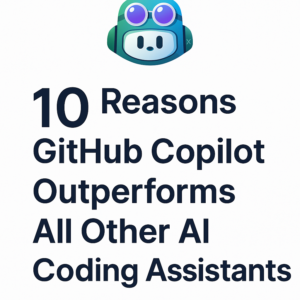 10 Reasons GitHub Copilot Outperforms All Other AI Coding Assistants