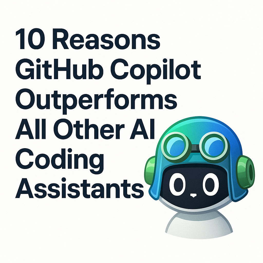 10 Reasons GitHub Copilot Outperforms All Other AI Coding Assistants